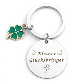 Best Friend Gifts Lucky Charm Keyring Lucky Charm Birthday Gift Ideas For Christmas Good Luck Clover Keyring Gifts For Colleagues Lucky Gift, ✰