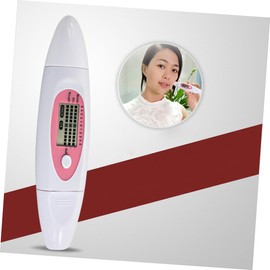 DOITOOL 3pcs Digital Facial Moisture Accurate Skin Oil and Hydration Tester for Home Travel and Salon Use Compact and High Precision Probe for Men and Women White