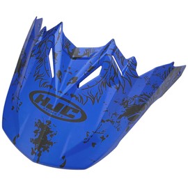 HJC Visor for CL-XY2 Creeper Helmets - Semi-Flat Blue (MC-2SF)