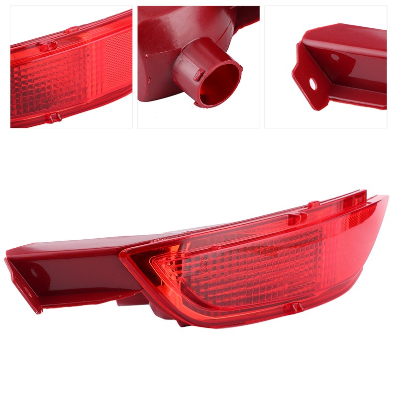Left Rear Bumper Fog Light Car Reflector Lamp Fit for