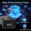 KPALAG Aux Port Input Auxiliary Jack Audio Stereo Adapter Compatible