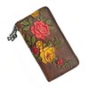 SHARPAD Wallet Genuine Leather for Women - with RFID Blocking