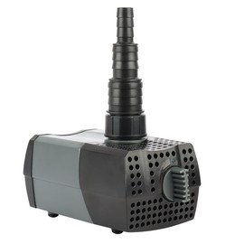 OYO WATER Outdoor 370gph-19W Small Water Fountain Kit with 4 Fountain Heads & Falls&Fish &Garden Pumps Submersible for Small Ponds&Patio&Yard: Smart-er & Quieter Water Fountainn Pump, More Adjustable