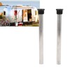 RV Water Heater Anode Rod with Sleeve Flat Cap 3/4in