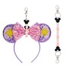 Eybila Mouse Ear Holder for Backpack Beaded Lanyard Keychain Park