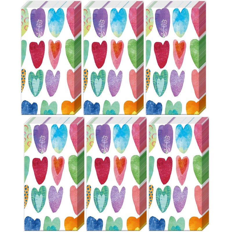 Boston International Bulk 4-Ply Pocket Tissues, Bundle of 6 Packs