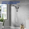 JOMOO Shower Head Set, High-Pressure 10 Spray Modes Handheld Showerhead