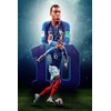 By Be The Bestest Mbappe Football Wallpaper 12 x 18 Matte inch poster
