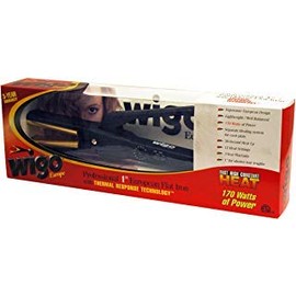 Wigo WG5302 Professional 1" European Flat Iron with Thermal Response Technology for Shorter Hair Lengths