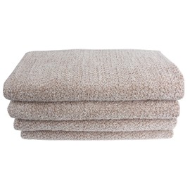Everplush Diamond Jacquard Bath Sheet 2 Pack in Brown