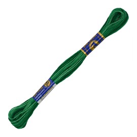 1 Docke Embroidery Thread 2 g / Embroidery Floss with Colour Gradient 100% Cotton Embroidery Choice of Colours Colour: 61392 Green Shades