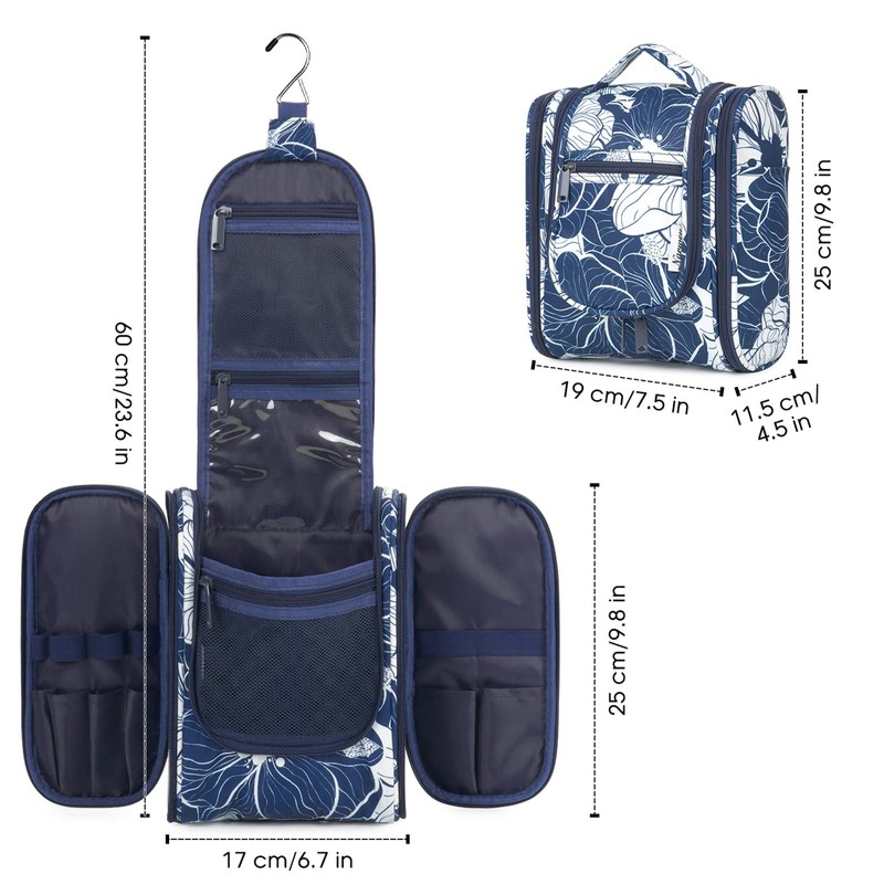 Travel Hanging Toiletry Wash Bag Makeup Cosmetic Organizer for Women