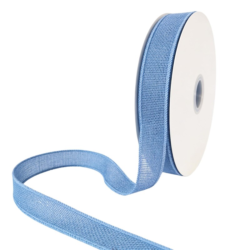 Burlap Wired Ribbon 1-1/2 Inch Wired Edge Ribbon for DIY