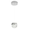Crystal Pendant Light for Kitchen Island,Small Chandelier Lights Fixture, Hanging