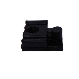 4 Pack Black Train Track Bridge Adapter Compatible with Brio Wooden Railway Tracks and Duplo Building Blocks