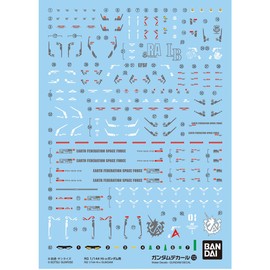 Gundam Decal No.132 RG 1/144 Scale Mobile Suit Gundam Char Counterattack Hi-V Gundam