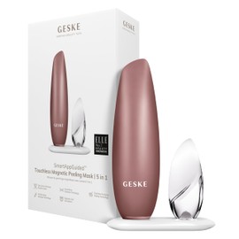 GESKE SmartAppGuided™ Touchless Magnetic Peeling Mask 5 in 1 | Magnetic Face Mask | Removes Impurities | Facemask | Pore Cleansing | Skincare for All Genders | Best of Face Masks | Clean Skin Glow
