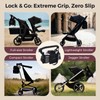 Momcozy Extra Large Stroller Organizer Max | with Food Grade