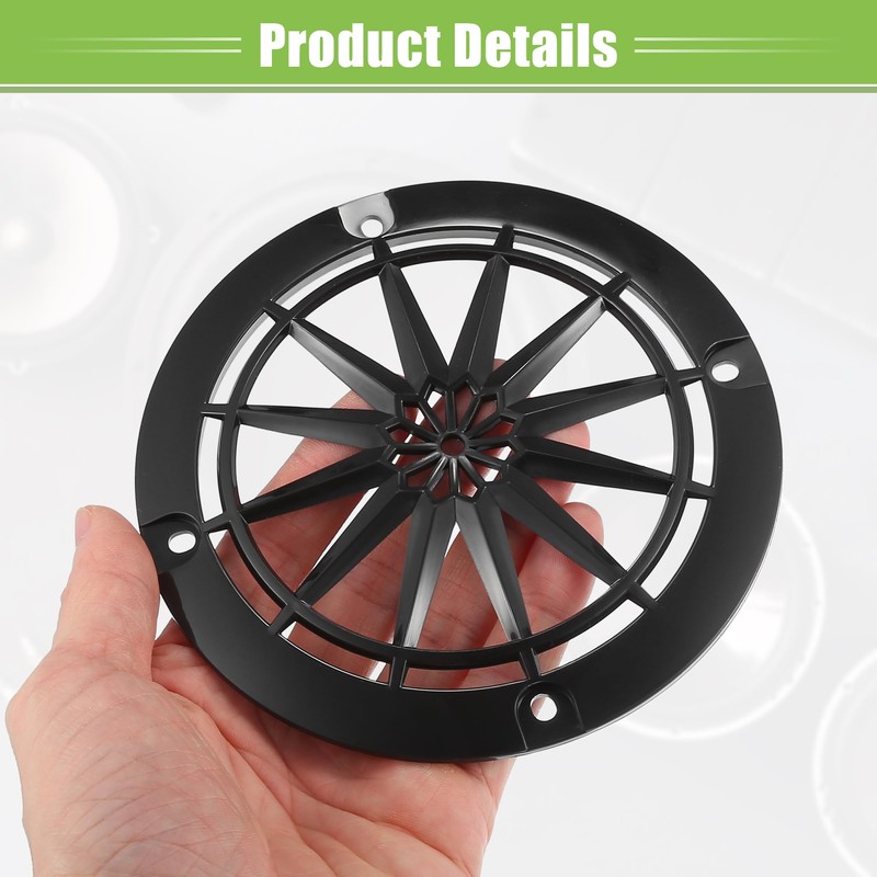 A ABSOPRO 4 Inch Car Speaker Grille Cover Round with