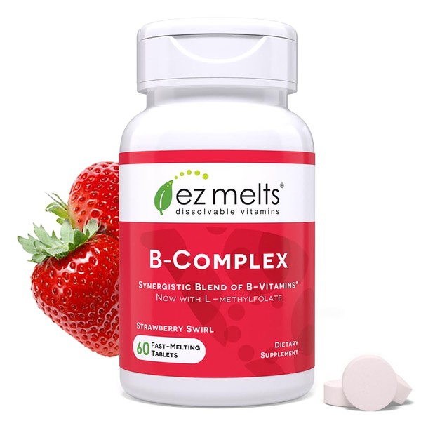 EZ Melts EZ Melts Dissolvable Vitamin B-Complex with Methyl B12