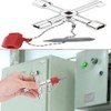 5 PCS Multi-Functional Utility Key Plumbers Tool Set, Square Triangle