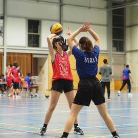 HOOJAKU 3D Hand-in-Face Basketball Training Mask, 2nd Gen with Moisture Wicking Sponge & Adjustable Strap, Enhance Shooting Accuracy Under Pressure for All Ages (Black)