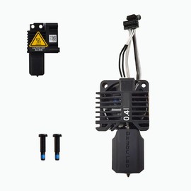 Bambu LAB Original P1P Hotend P1S - Juego de hotend de acero endurecido con ventilador, kit completo de ensamblaje de extremo caliente para impresora 