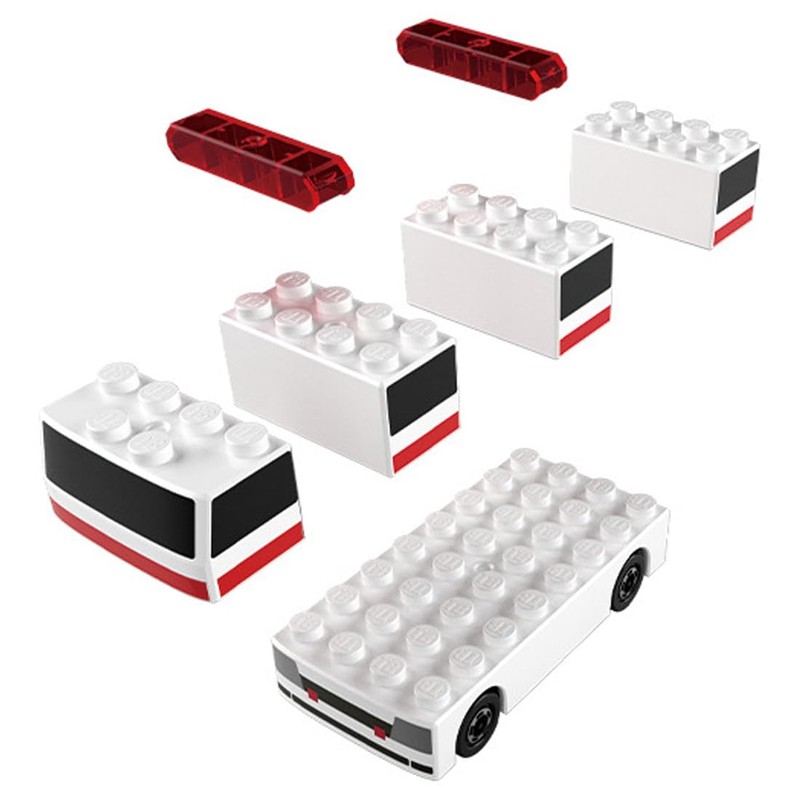 Takara Tomy Tomica Plarail Block Ambulance Toy For Ages 3+