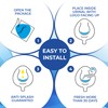Urinal Screen Deodorizer (24 Pack) - Urinal Cakes - Fresh
