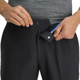 Haggar Men's Suit Jacket, Charcoal Grey, 42 Tall