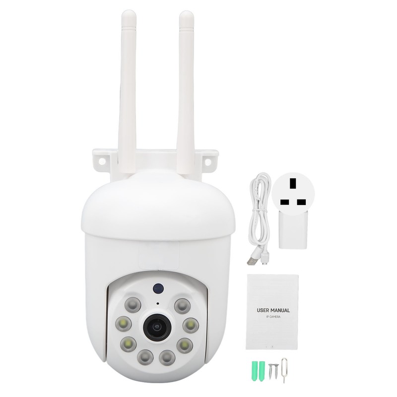 WiFi Security Cameras 1080P 2 Way Talk 2.4GHz WiFi 100‑240V