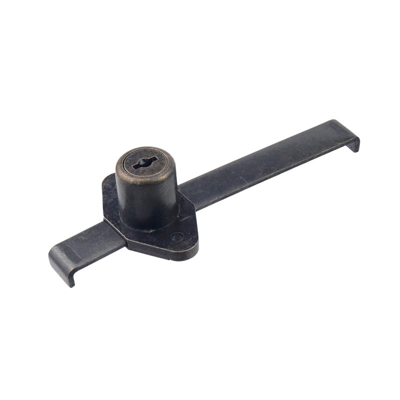 Chinflly Drawer Lock,Zinc Alloy Cabinet Showcase Display Case Lock with