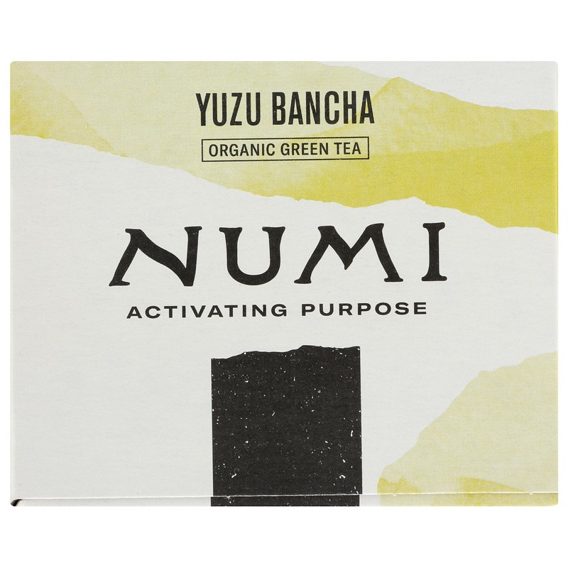 NUMI Organic Yuzu Green Tea, 16 CT