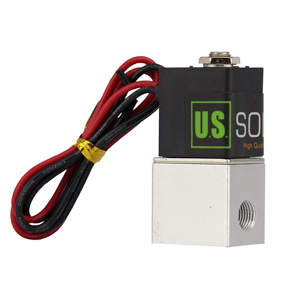 1/4" NPT Electric Solenoid Valve 12 V DC Air Water