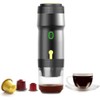 KJCQGQTZ Capsule Coffee Machine, Portable Coffee Machine Coffee Maker with