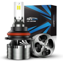 Marsauto ATV Fog Light Upgrade 9007 Plug-N-Play Fog Bulbs for Clear Path Ahead (2-Pack)