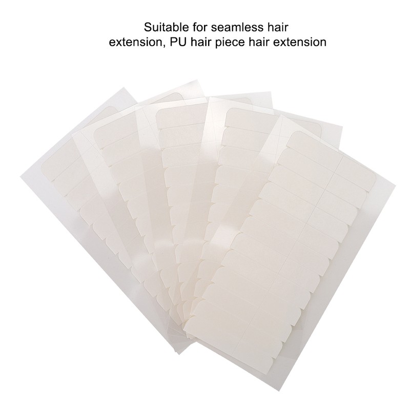 Hair Extension PU Hair Piece Double side Adhesive Tape 120pcs