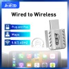 MMB Carplay Ai Box, Mini Wireless Apple Carplay Dongle ,Wired