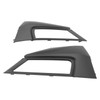 MotorFansClub 1 Pair Front Bumper Fog Light Lamp Grille Cover