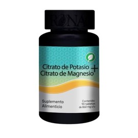 PRONACEN Citrato de Potasio  Citrato de Magnesio 90 tabletas                                                                                          