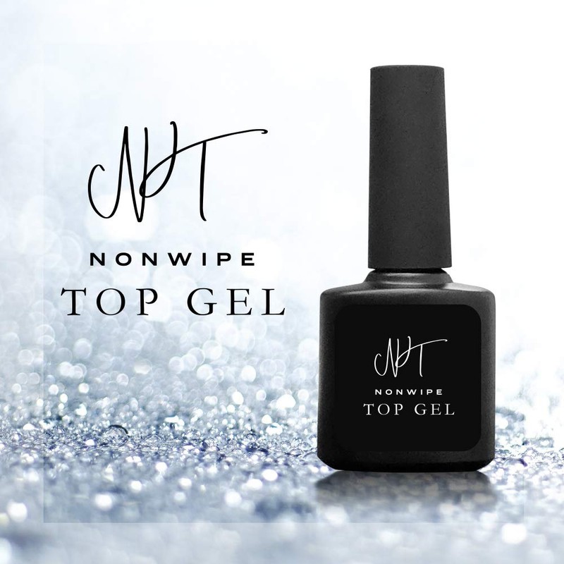 Non-Wipe Top Gel Nail No Wiping Necessary Premium Gloss Refill