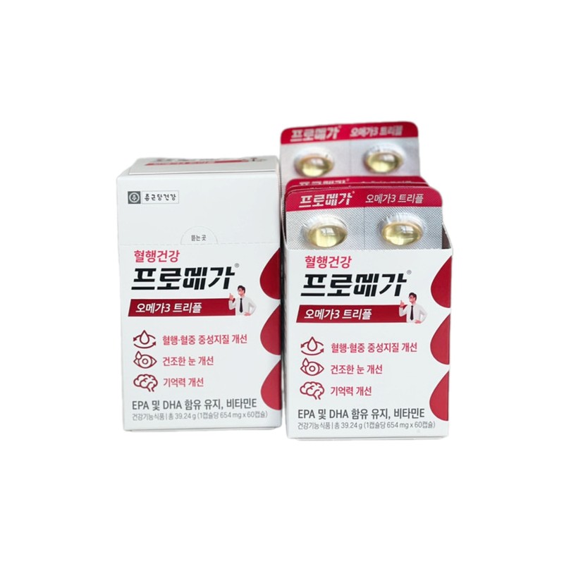 Chong Kun Dang Health Promega Omega 3 Triple Enteric Coated