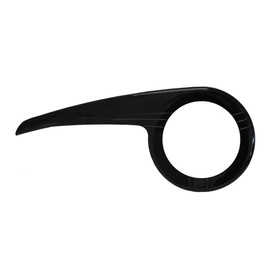 Hebie chainguard black (Design: f. 42 sprockets, 210 mm, for derailleur)