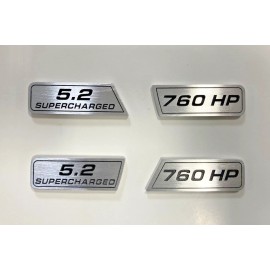 bps NEW AFTERMARKET Wings Fender Emblems Badges for your 2020 2021 2022 Shelby GT500