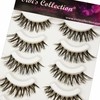 Vivis 5 Pairs Natural Look Lashes Handmade False Eyelashes Wispy