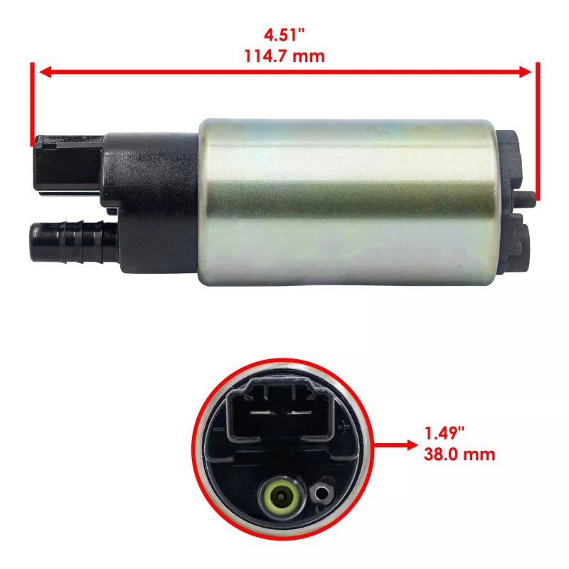 Caltric Intank Fuel Pump for Triumph TT600 2000 2001 2002