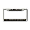 MilitaryBest U.S. Army 1st Infantry Division License Plate Frame