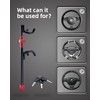 Dodomes Steering Wheel Lock Anti-Theft Heavy Duty Secure Car Device,
