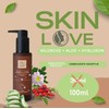 Gesichts-Öl SKIN-LOVE - Wildrose-Aloe Vera-Hyaluron Bio-Naturkosmetik 100ml