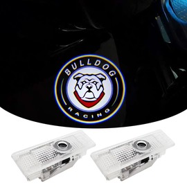 2PCS Car Door Lights Projector Compatible for Mini Cooper/Clubman/Countryman/Paceman/Sports R55 R56 R57 R58 R59 R60 R61 F55 F56 F57 Ghost Shadow Welcome LED Puddle Lights Car Accessories (bulldog)